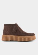 Torhill Moss D sko - Brown Suede