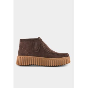 Torhill Moss D sko - Brown Suede