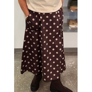 Vilma nederdel - Brown/Sand