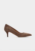 Cate pump - Suede Nougat