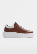 Court sneaker - Cognac