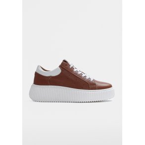 Court sneaker - Cognac
