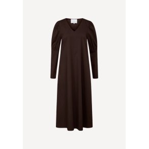 Katinka kjole - Dark Brown