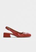 Lillia slingback - Naplak Red 