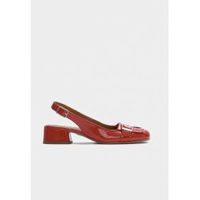 Lillia slingback - Naplak Red 