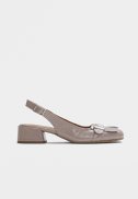 Lillia slingback - Naplak Taupe 