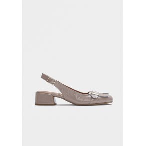 Lillia slingback - Naplak Taupe 