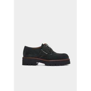 Marissa sko - Suede Bottle Green