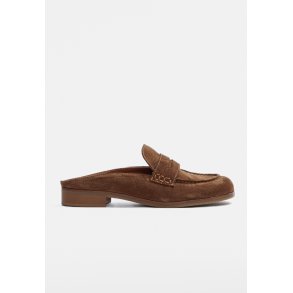 Niel sko - Suede Cognac