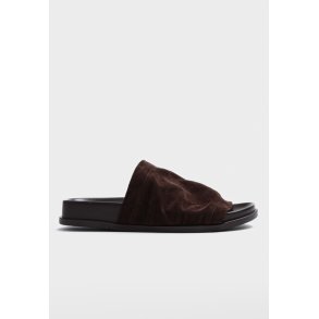 Paula sandal - Suede Espresso