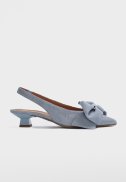 Rose slingback - Suede Sky