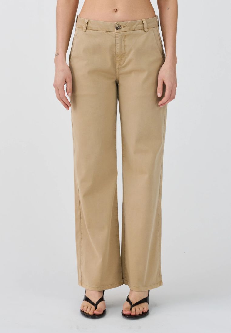 IVY COPENHAGEN - Karmey Chino bukser - Khaki 27 | Hørlyck