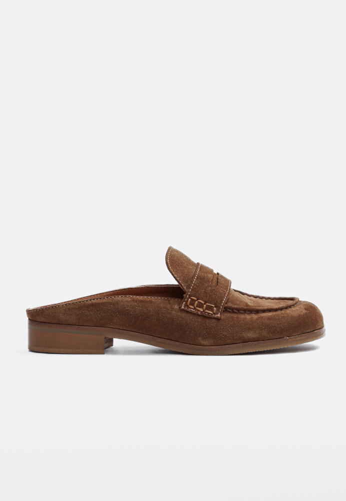 BUKELA - Niel sko - Suede Cognac 38 | Hørlyck