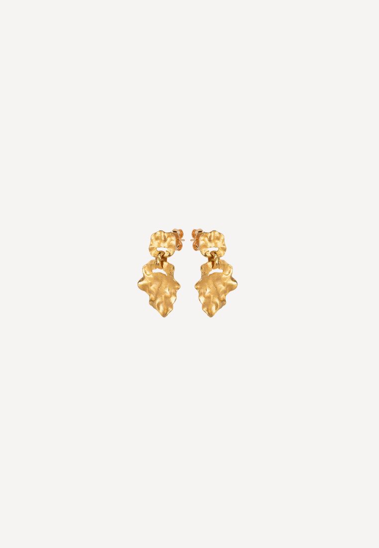 ENAMEL - Windy Small øreringe - Gold ONE SIZE | Hørlyck